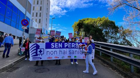 Protestas en CHUAC