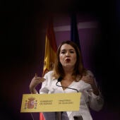  La secretaria de Estado de Igualdad y contra la Violencia de Género, Ángela Rodríguez