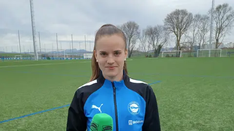 Carla Armengol, jugadora del Alavés Carla Armengol, jugadora del Alavés