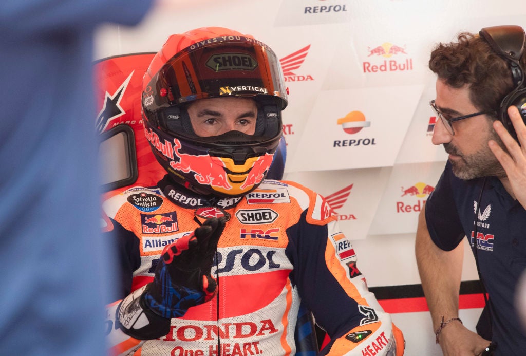 Marc Márquez: "He cometido un error y estoy de acuerdo con la sanción" Marc Márquez: "He cometido un error y estoy de acuerdo con la sanción"
