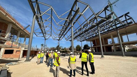 9,5 millones en las obras del polideportivo y en la construcci&oacute;n de un segundo pabell&oacute;n en Sant Vicente del Raspeig