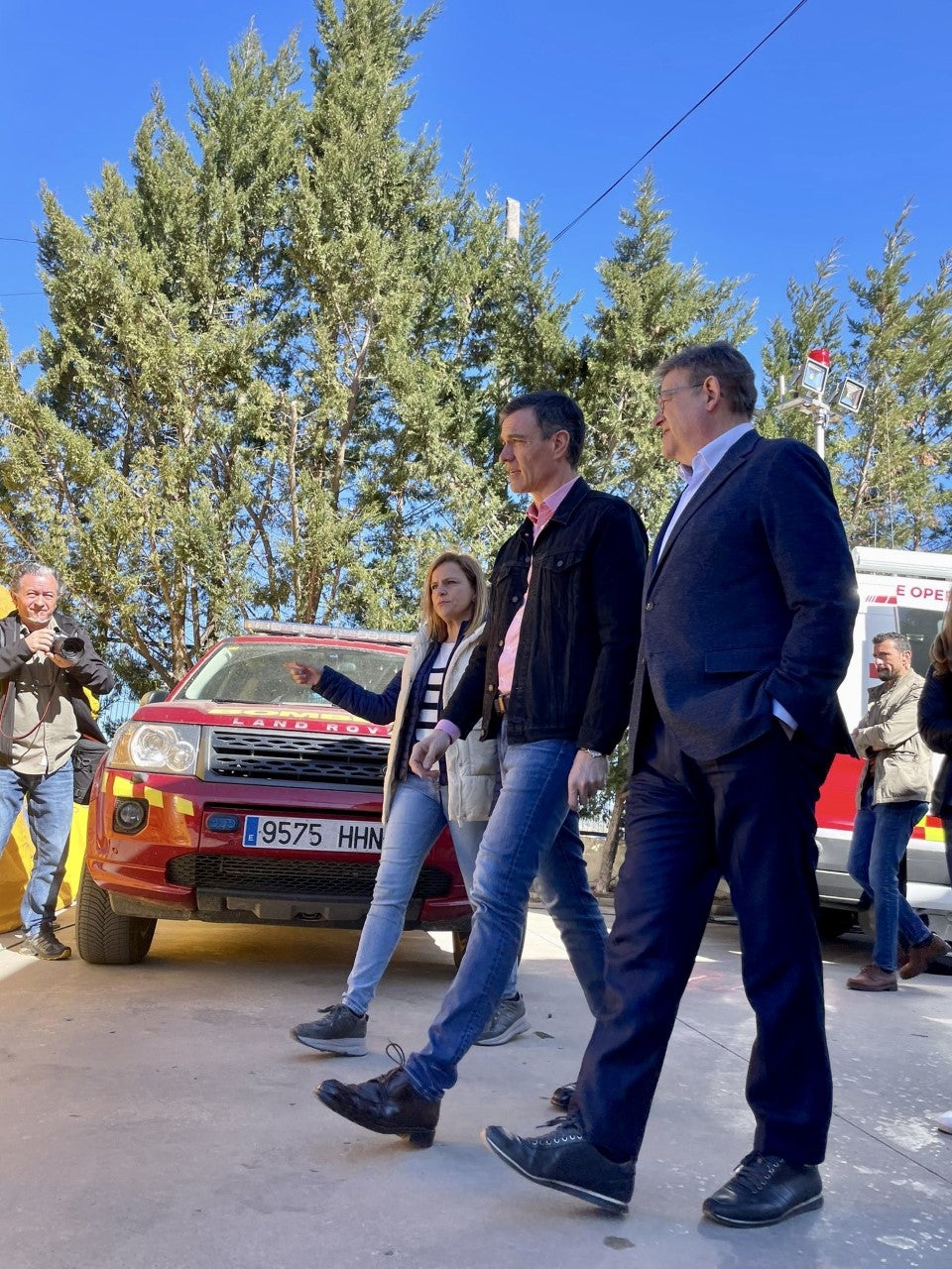 Pedro Sánchez visita las zonas afectadas por el grave incendio forestal de Villanueva de Viver en Castellón Pedro Sánchez visita las zonas afectadas por el grave incendio forestal de Villanueva de Viver en Castellón