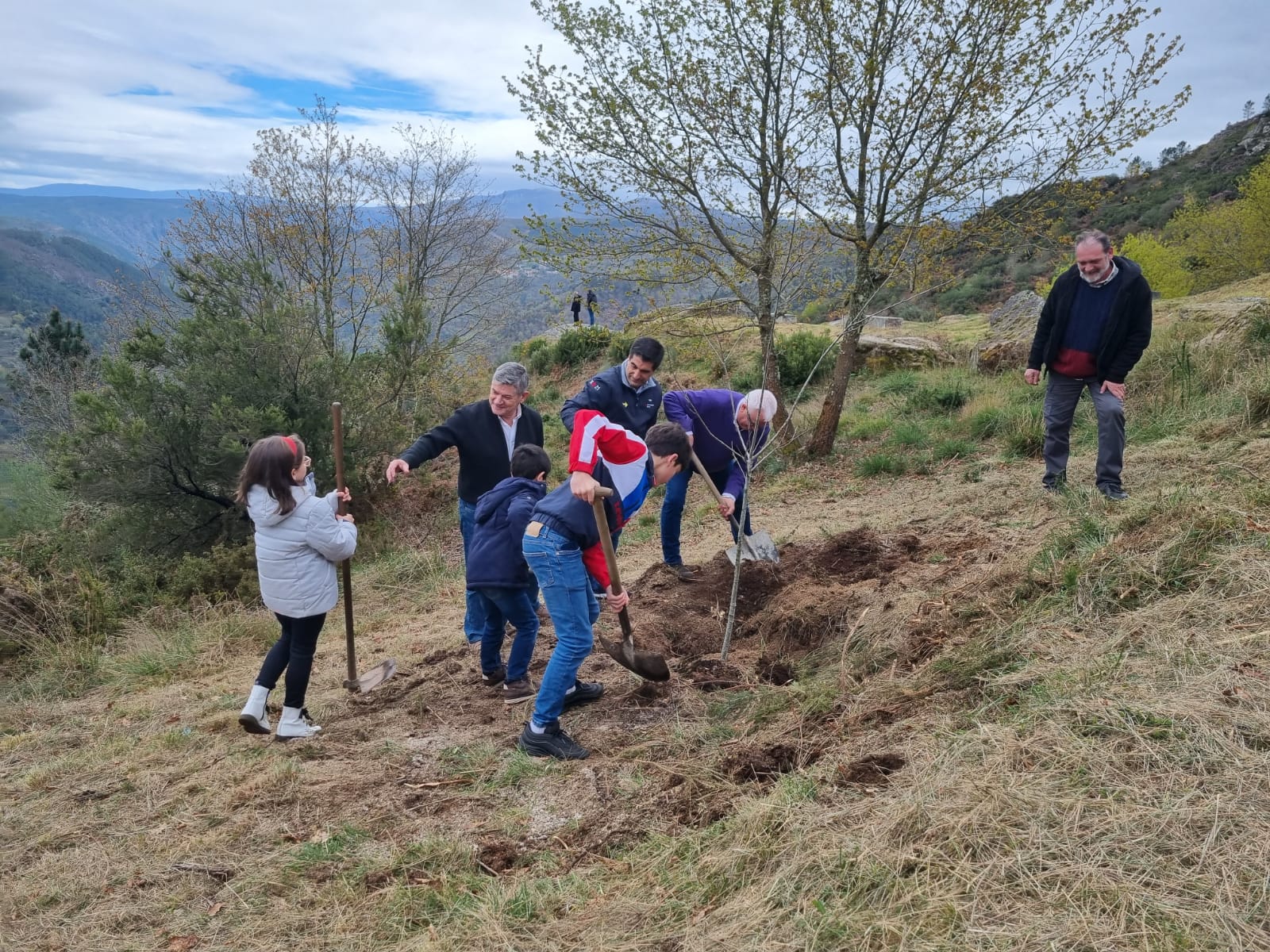 A Xunta celebra o día internacional dos bosques cunha plantación simbólica A Xunta celebra o día internacional dos bosques cunha plantación simbólica