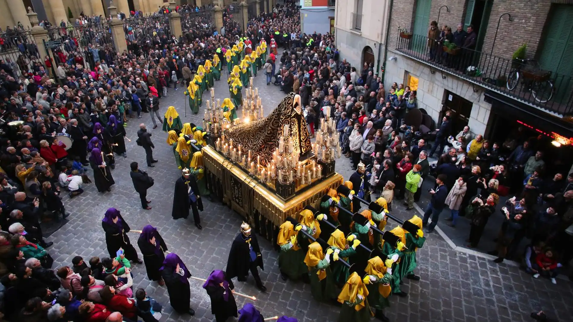 Semana Santa 2023 en Pamplona: horarios, itinerarios de las procesiones y pasos