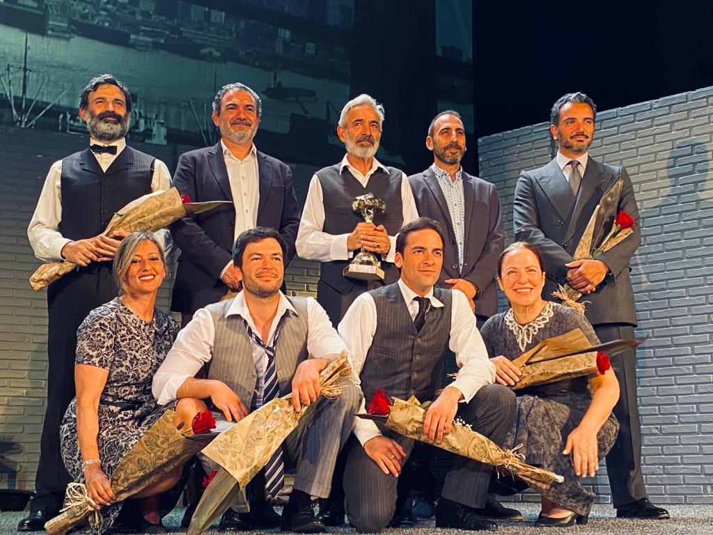 La Mostra de Teatre de L'Alfàs entregaba el sábado el Pi d'Honor a Imanol Arias La Mostra de Teatre de L'Alfàs entregaba el sábado el Pi d'Honor a Imanol Arias