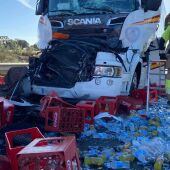 Fallecen dos personas tras el choque entre dos camiones a la altura de Majadas de Tiétar