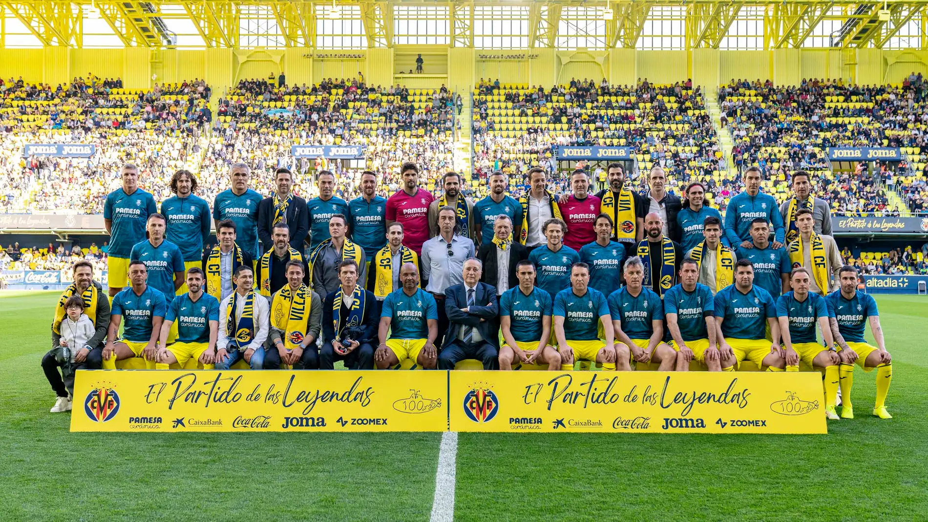 Las leyendas amarillas recuerdan su paso por el Villarreal