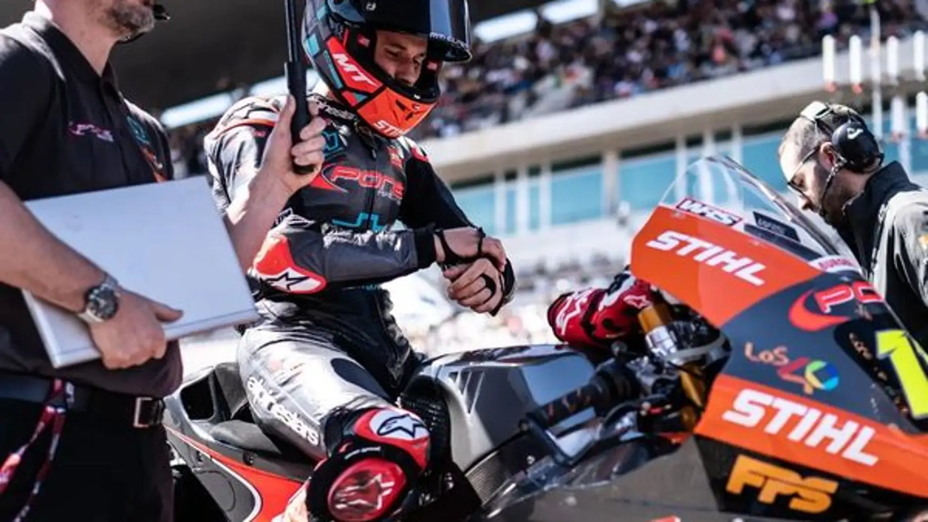 García Dols debuta con un punto en Moto2