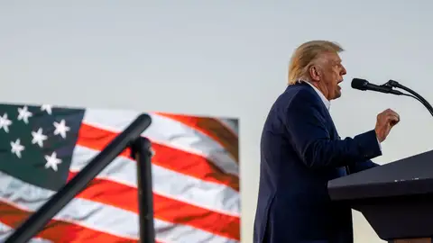 Donald Trump en una foto de archivo Donald Trump en una foto de archivo