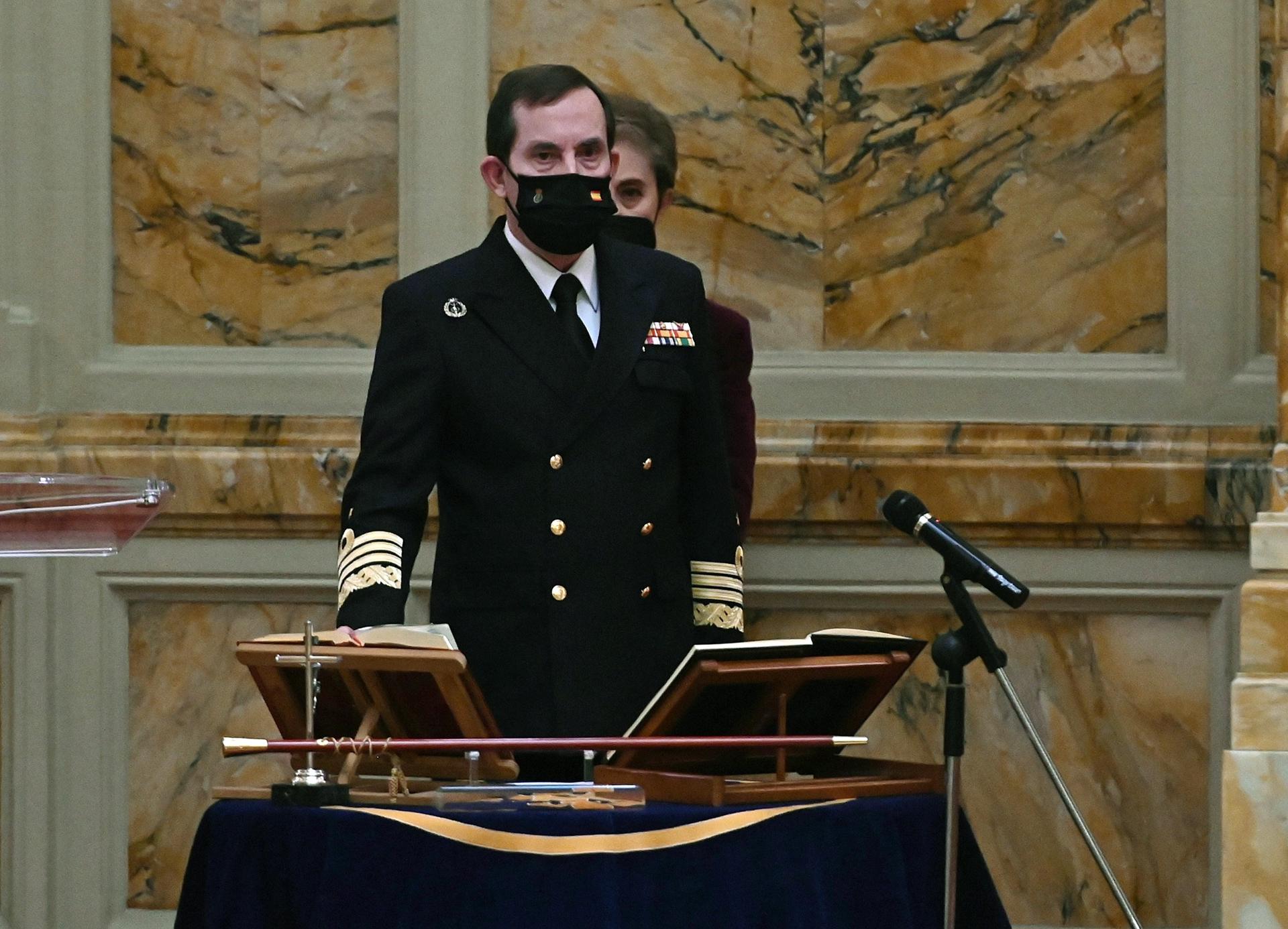 Fallece el jefe de la Armada, el almirante Antonio Martorell Lacave Fallece el jefe de la Armada, el almirante Antonio Martorell Lacave