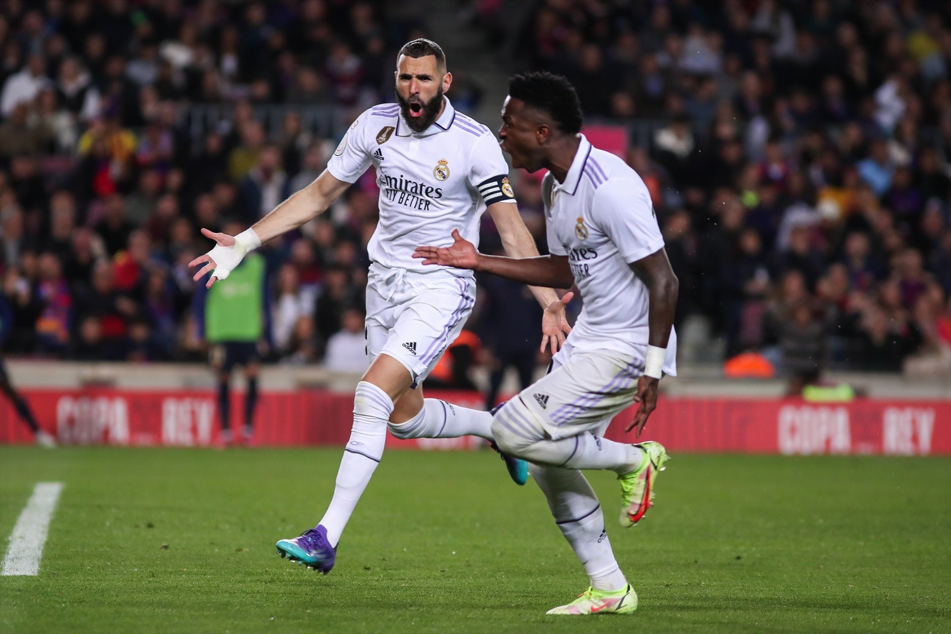 Benzema tumba al Barcelona en el Clásico y mete al Real Madrid en la final de la Copa del Rey Benzema tumba al Barcelona en el Clásico y mete al Real Madrid en la final de la Copa del Rey