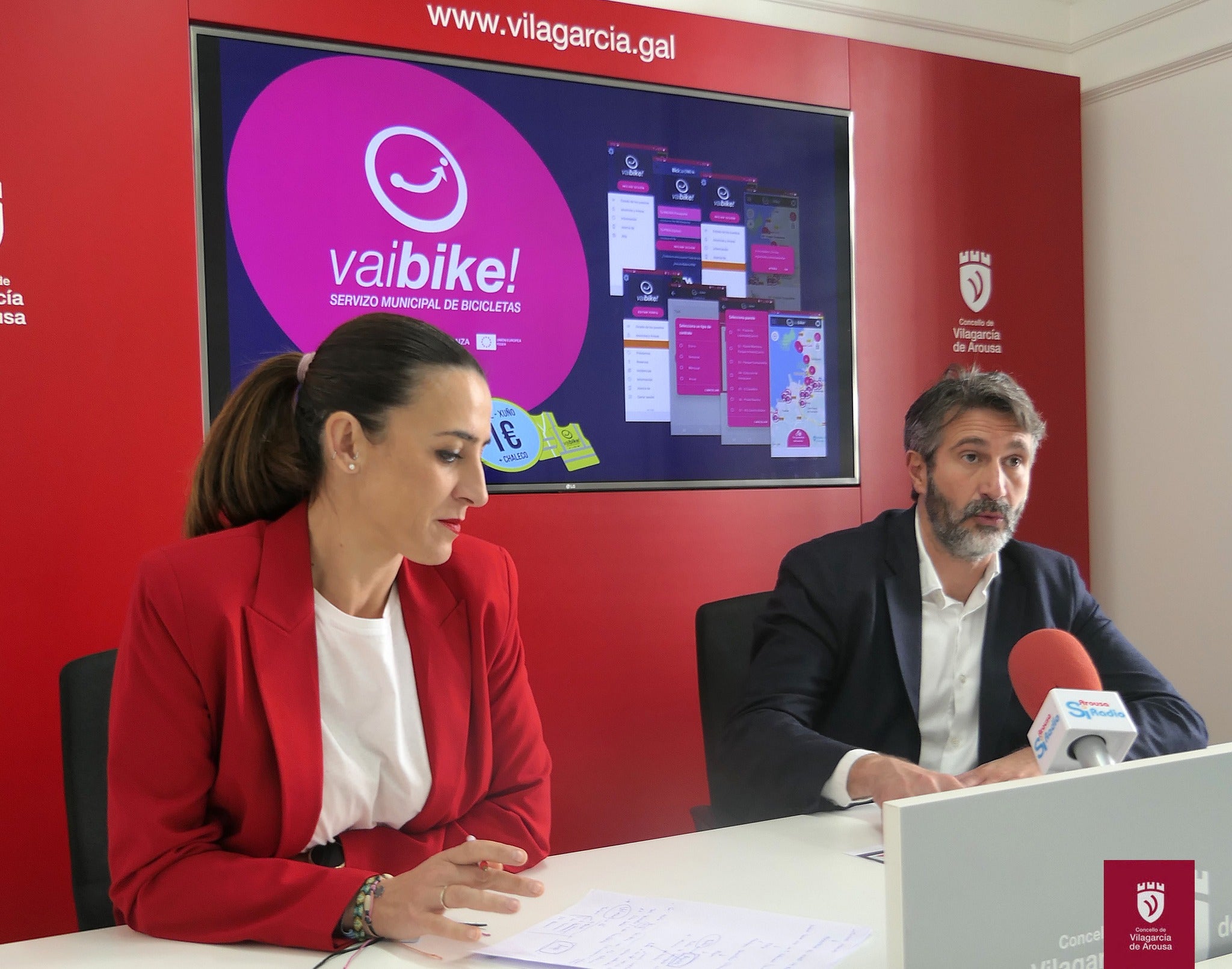 Paola María: "O novo Vaibike! xa ten máis de 500 usuarios e temos Vilagarcía chea de bicicletas" Paola María: "O novo Vaibike! xa ten máis de 500 usuarios e temos Vilagarcía chea de bicicletas"