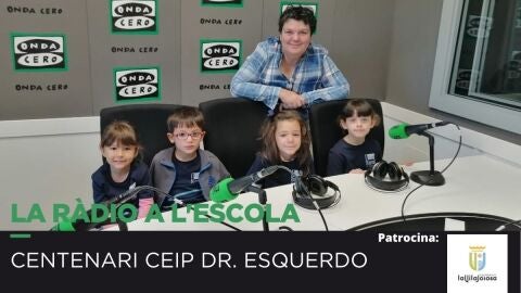Els alumnes d'infantil del CEIP Dr. Esquerdo participen en 'la R&agrave;dio a l'escola'.