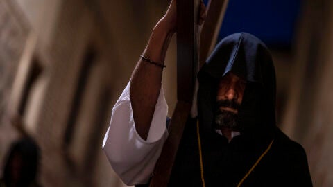 Procesi&oacute;n del Cristo Redentor en la Semana Santa toledana nombrada de inter&eacute;s tur&iacute;stico internacional