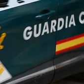 Imagen de archivo de un vehículo de la Guardia Civil Imagen de archivo de un vehículo de la Guardia Civil