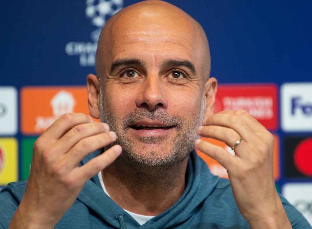 Guardiola: "Mi sueño es ganar todos los títulos" Guardiola: "Mi sueño es ganar todos los títulos"