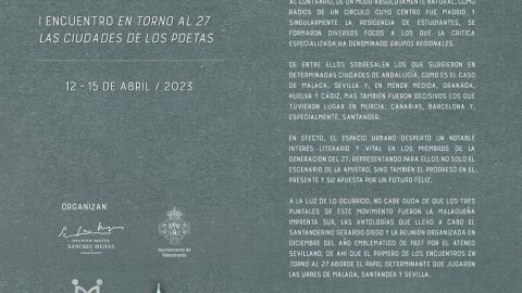 I Encuentros En Torno Al 27