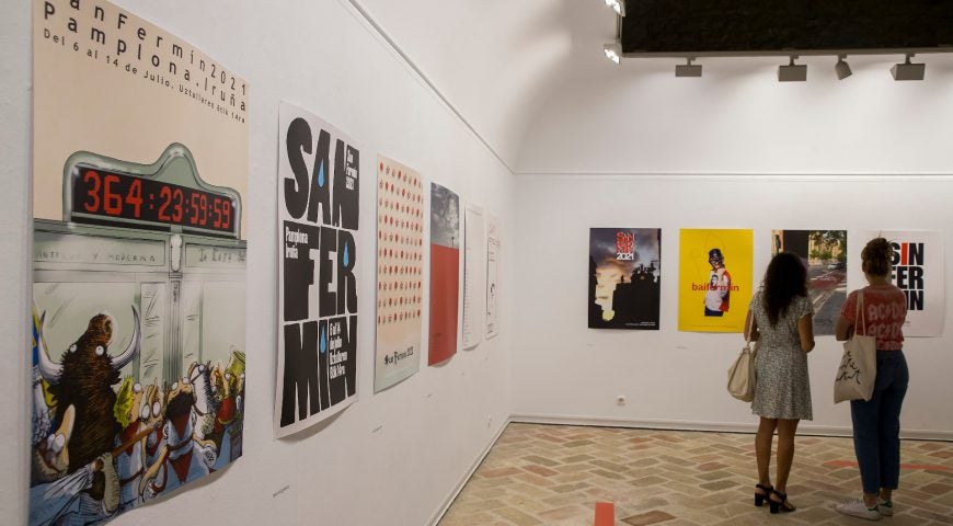Seleccionados 10 carteles para anunciar los sanfermines Seleccionados 10 carteles para anunciar los sanfermines