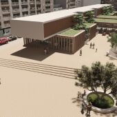 Proyecto para transformar el solar de Hayton en sede de un Auditorio con zonas verdes y aparcamiento gratuito