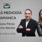 Noticias Mediodía Salamanca Diana Pérez y Roberto Benito
