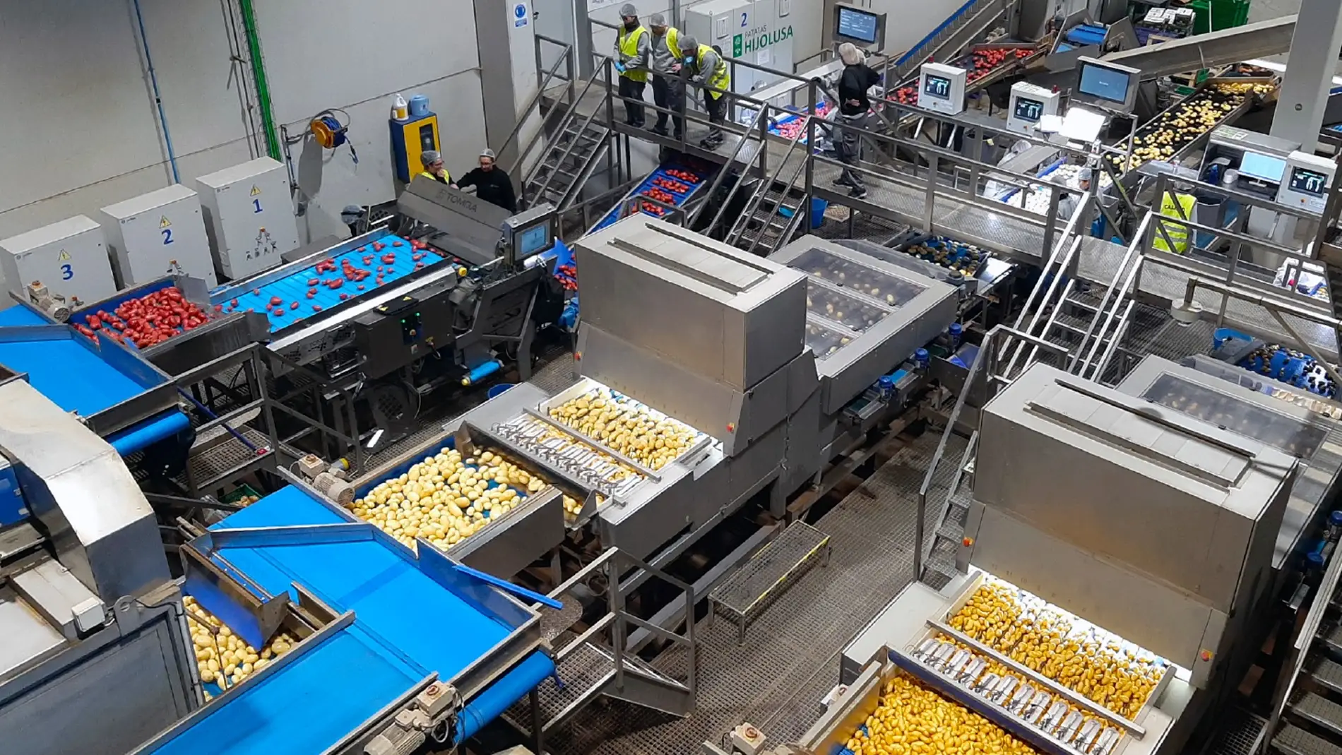 La tecnología robótica de última generación llega a la producción y comercialización de patatas