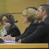 El acusado durante el juicio celebrado en la Audiencia de Ciudad Real El acusado durante el juicio celebrado en la Audiencia de Ciudad Real