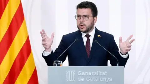 Aragonès activa el proceso para tener en 2024 su propuesta de referéndum Aragonès activa el proceso para tener en 2024 su propuesta de referéndum