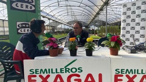 Jos&eacute; Mar&iacute;a Amador, con protagonistas en Semilleros Exagal