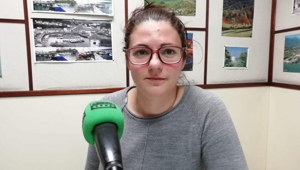 Astrid Lema una de las promotoras de la reunión vecinal de afectados fuego.