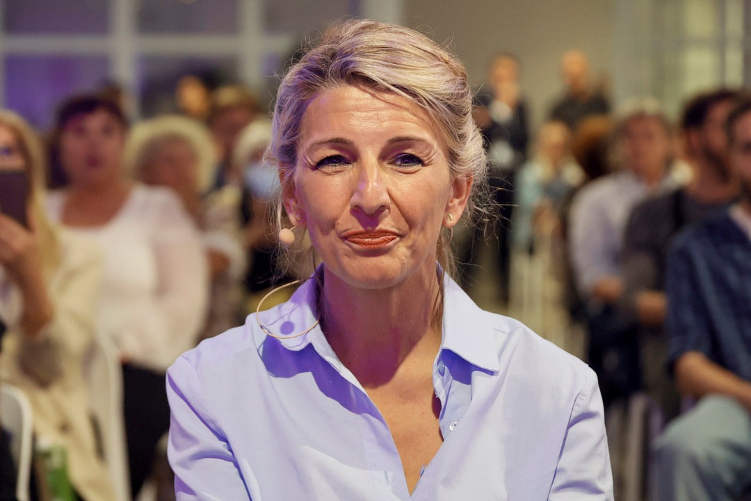 Yolanda Díaz carga contra la "inaceptable" decisión de Ferrovial: "Ha generado indignación en nuestro país" Yolanda Díaz carga contra la "inaceptable" decisión de Ferrovial: "Ha generado indignación en nuestro país"