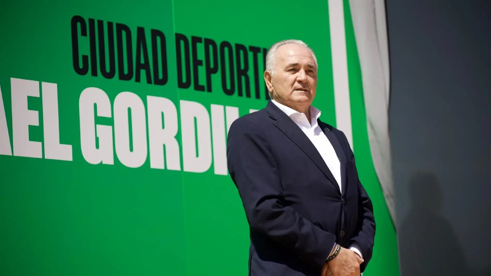 Rafael Gordillo, presidente de la Fundación Real Betis Balompié.