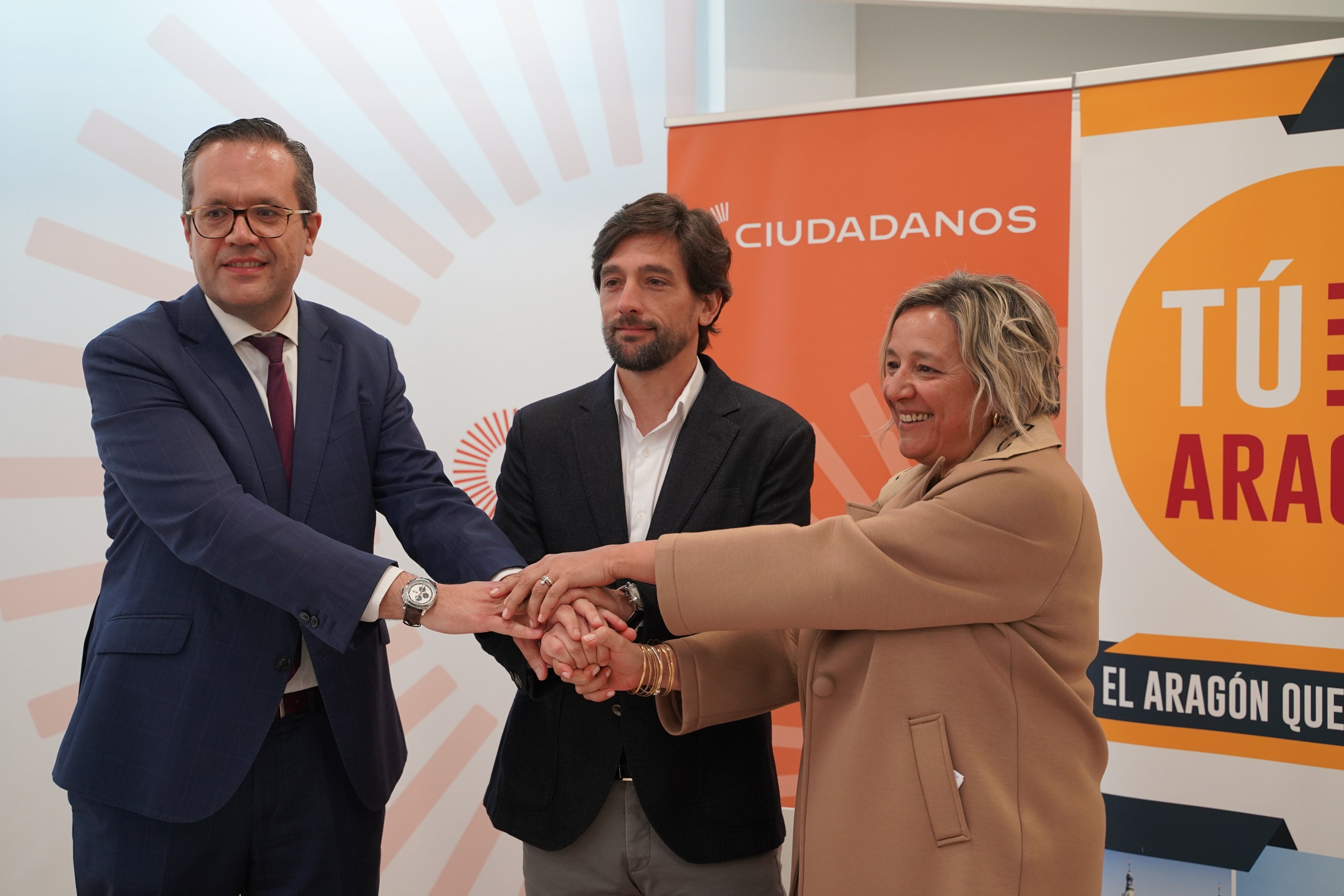 Cs y Tú Aragón concurrirán juntos para “ensanchar” el centro político Cs y Tú Aragón concurrirán juntos para “ensanchar” el centro político