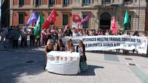 Huelga Residencias Navarra