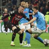 Milan-Nápoles en los cuartos de final de la Liga de Campeones