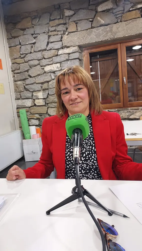 Nuria Pargada, alcaldesa de Biescas. Nuria Pargada, alcaldesa de Biescas.