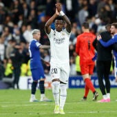 Vinicius tras la victoria del Real Madrid sobre el Chelsea