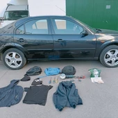 Vehículo y objetos incautados por la Guardia Civil Vehículo y objetos incautados por la Guardia Civil