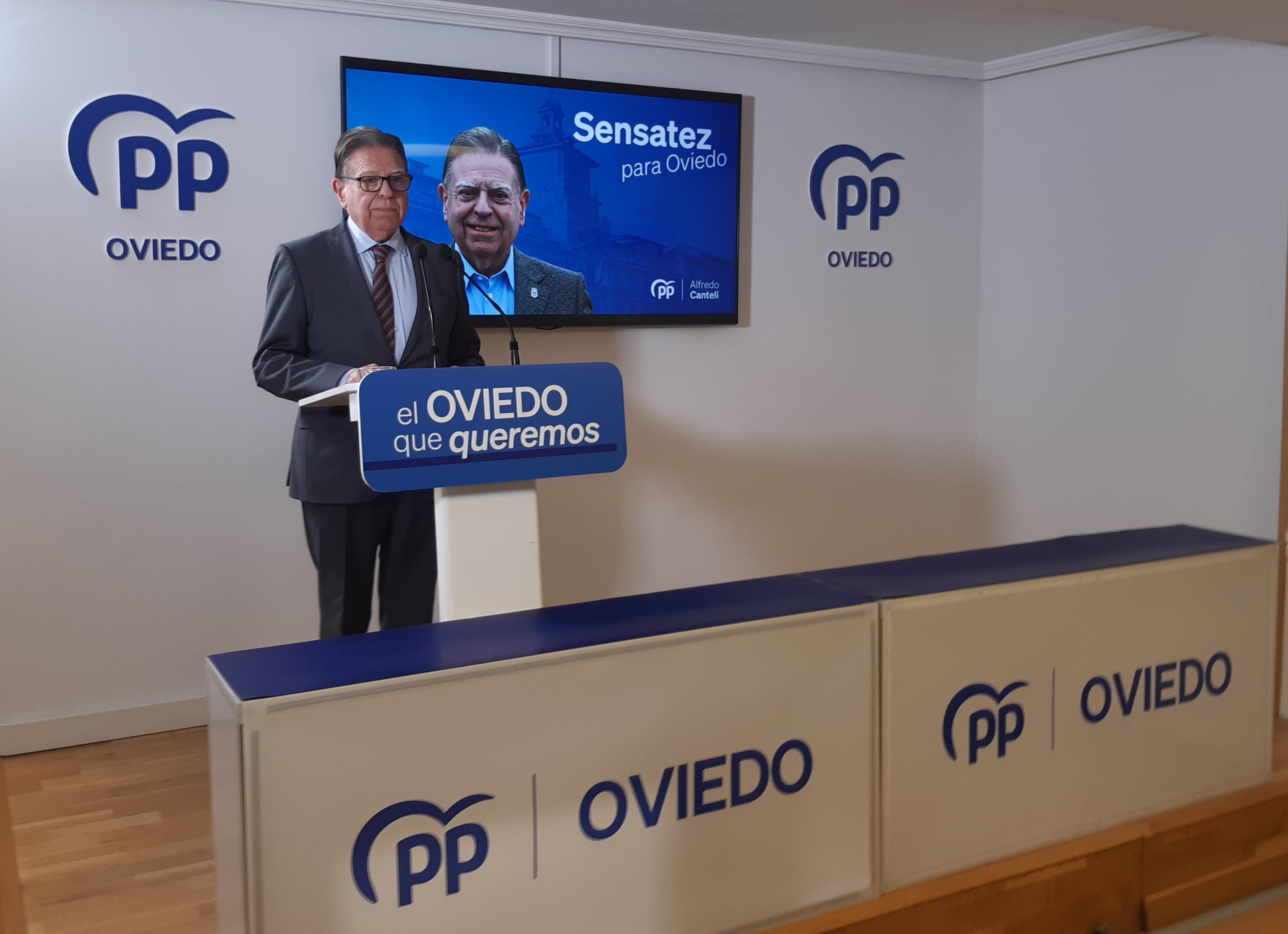 Canteli apela a la responsabilidad de Pacho y Pereira sobre La Vega Canteli apela a la responsabilidad de Pacho y Pereira sobre La Vega