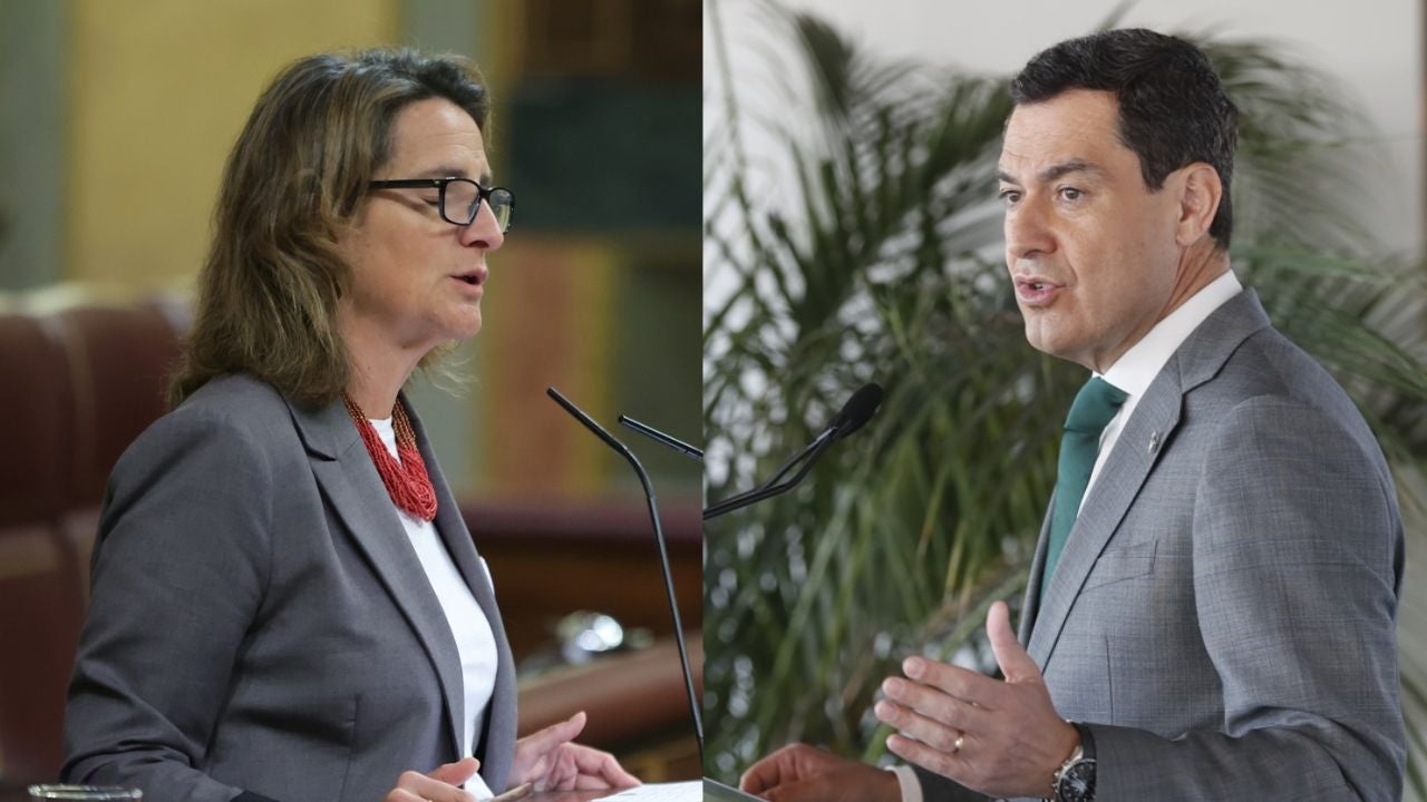 Teresa Ribera responde a Juanma Moreno y amenaza con recurrir al TC si no da un paso atrás en Doñana Teresa Ribera responde a Juanma Moreno y amenaza con recurrir al TC si no da un paso atrás en Doñana