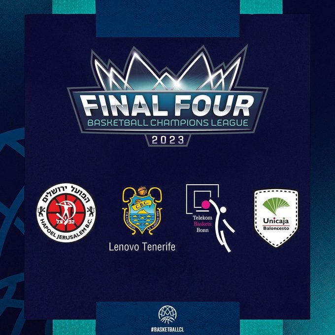 Bonn, Hapoel y Tenerife, rivales de Unicaja en la Final Four de la BCL Bonn, Hapoel y Tenerife, rivales de Unicaja en la Final Four de la BCL