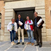 Primero Toledo presenta los avales para poder concurrir a las elecciones municipales Primero Toledo presenta los avales para poder concurrir a las elecciones municipales