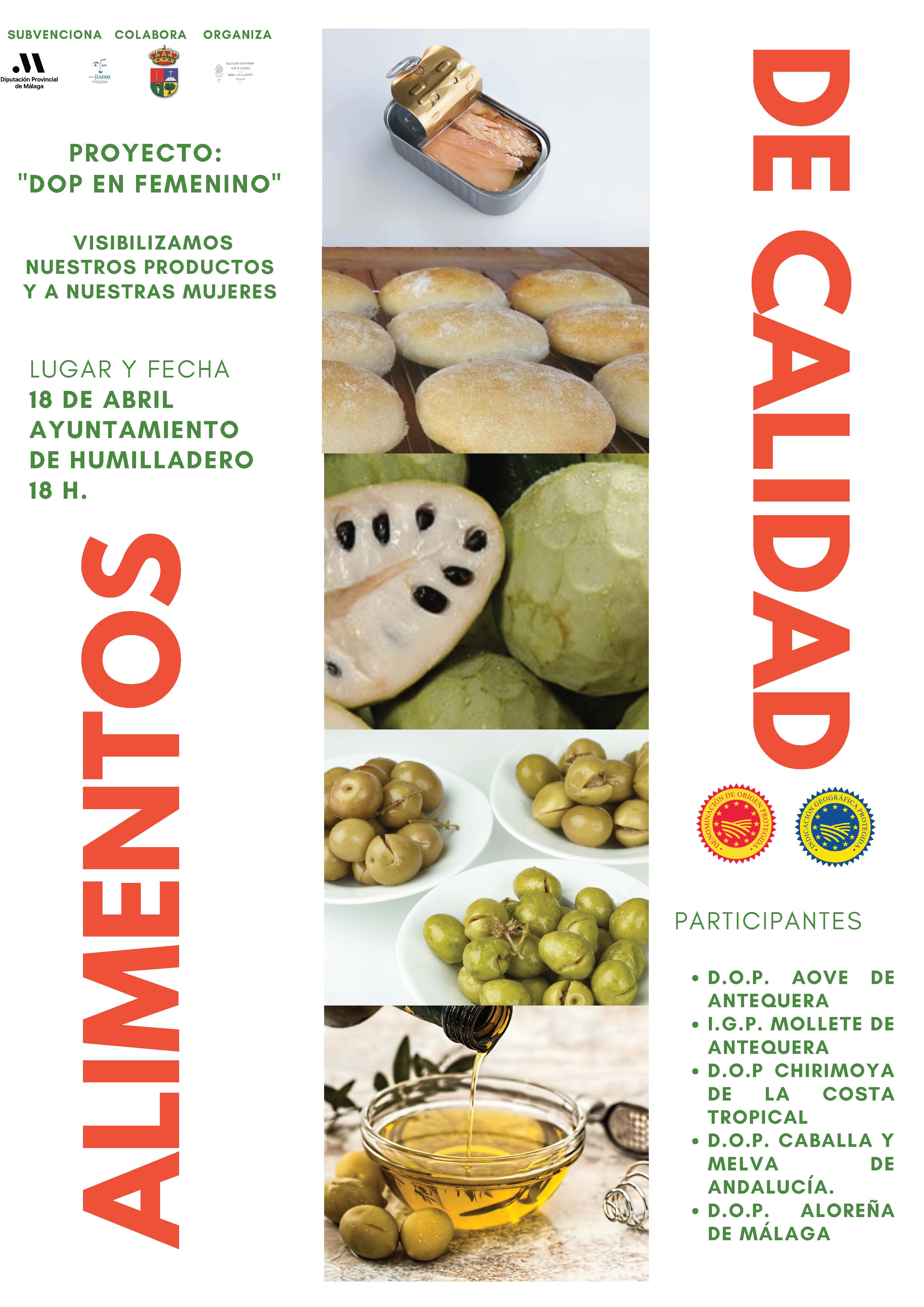 La Denominación de Origen Protegida Aceituna Aloreña de Málaga, participa en la mesa redonda organizada por el proyecto “DOP en femenino" La Denominación de Origen Protegida Aceituna Aloreña de Málaga, participa en la mesa redonda organizada por el proyecto “DOP en femenino"