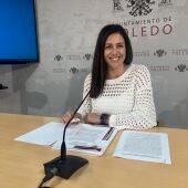 Noelia de la Cruz, portavoz del Ayuntamiento de Toledo