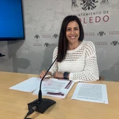 Noelia de la Cruz, portavoz del Ayuntamiento de Toledo Noelia de la Cruz, portavoz del Ayuntamiento de Toledo