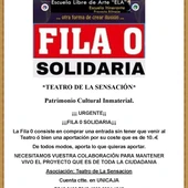 Teatro de la Sensación pide ayuda Teatro de la Sensación pide ayuda
