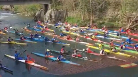 Imagen de una de las salidas de la prueba