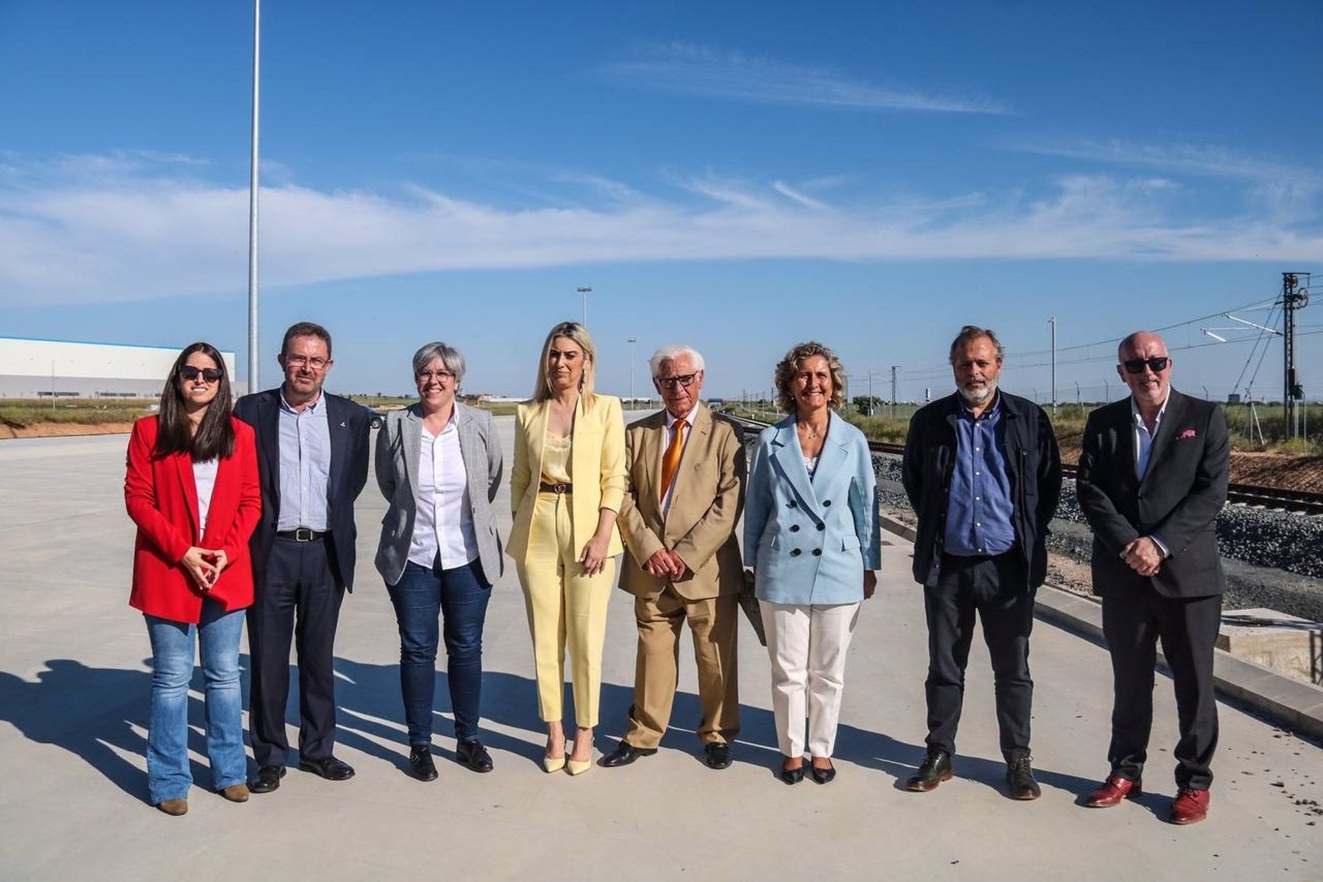 La ministra de Cohesión Territorial de Portugal visita la Plataforma Logística de Badajoz La ministra de Cohesión Territorial de Portugal visita la Plataforma Logística de Badajoz