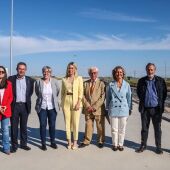 La ministra de Cohesión Territorial de Portugal visita la Plataforma Logística de Badajoz