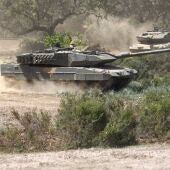 Imagen de un tanque Leopard