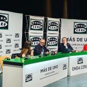 Manuel Baltar en el programa de Más de uno de Carlos Alsina